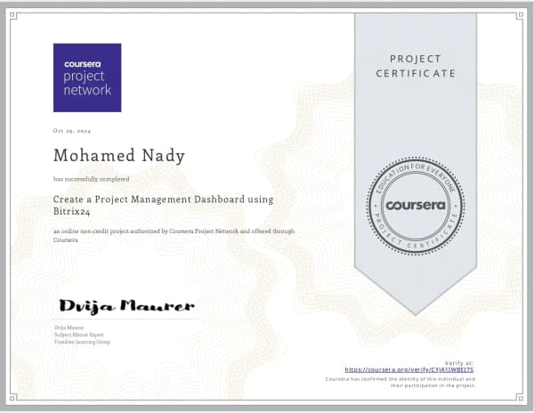 BITRIX24 PARTNER Marketing course